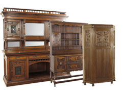 イギリスアンティークキャビネット