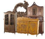 フランスアンティークサイドボード