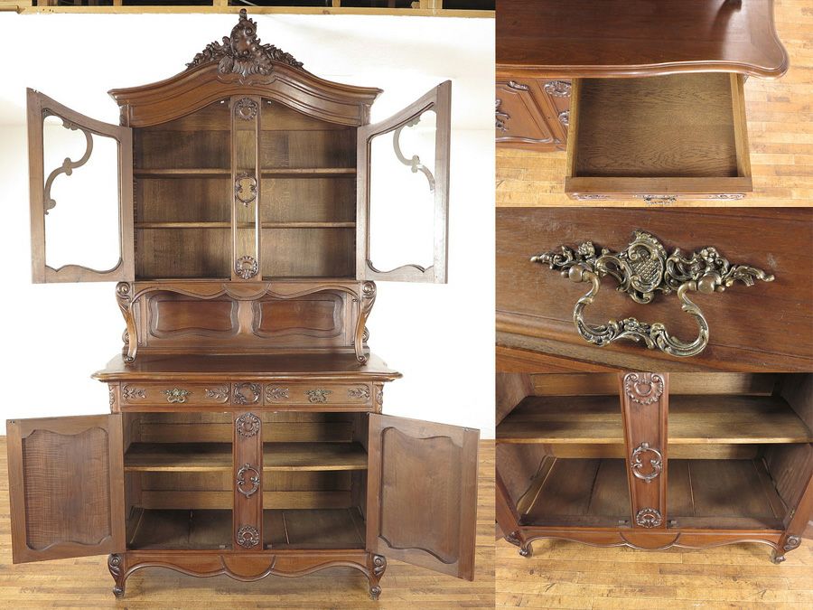 フランアンティーク家具　キャビネット　62803a
