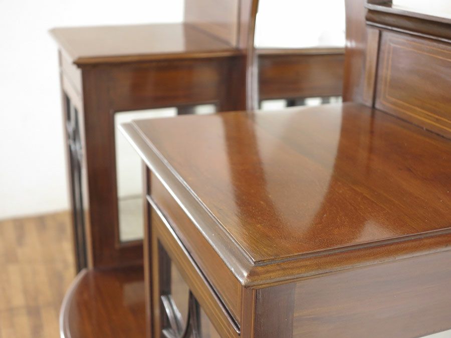 アンティーク家具　エドワーディアンショーケース