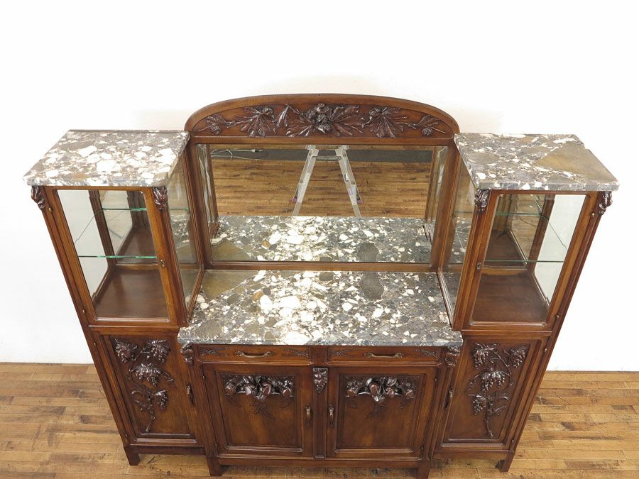 アンティーク家具　アールデコダイニングセット