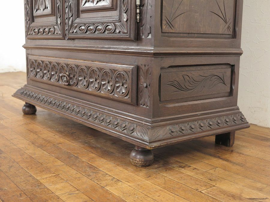 アンティーク家具　彫刻家具　ボンティエール
