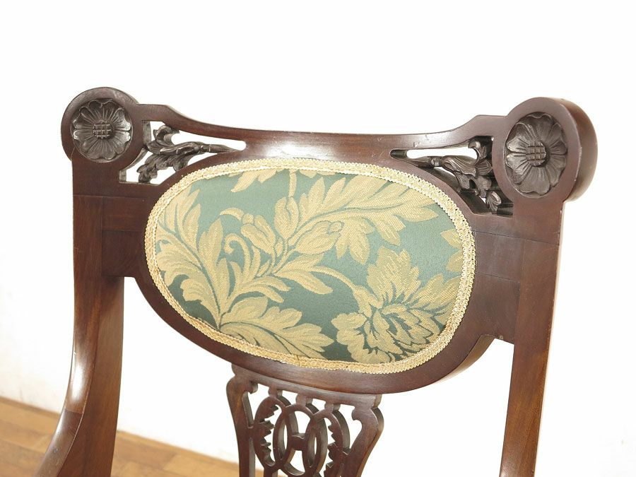 アンティーク家具　ビクトリアン　シングルソファ