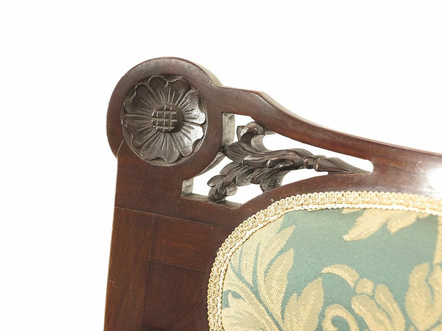 アンティーク家具　ビクトリアン　シングルソファ