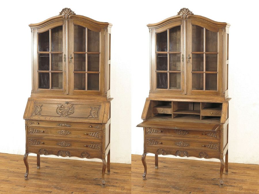 アンティーク家具　ビューローブックケース