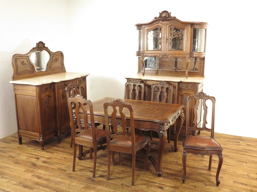 フランスアンティーク家具　ダイニングセット