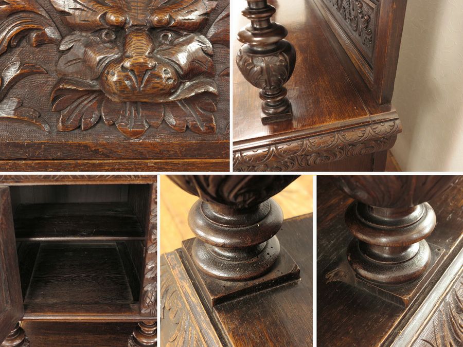 イギリスアンティーク家具　キャビネット