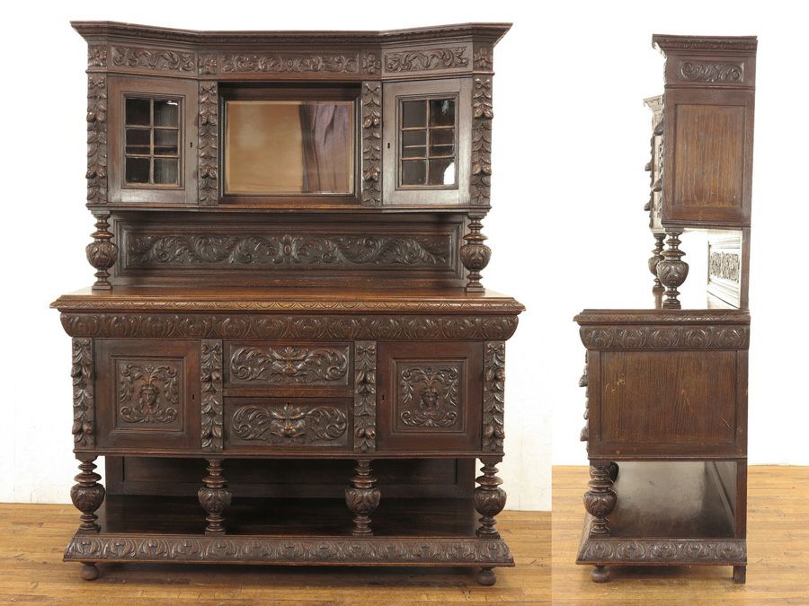 イギリスアンティーク家具　キャビネット