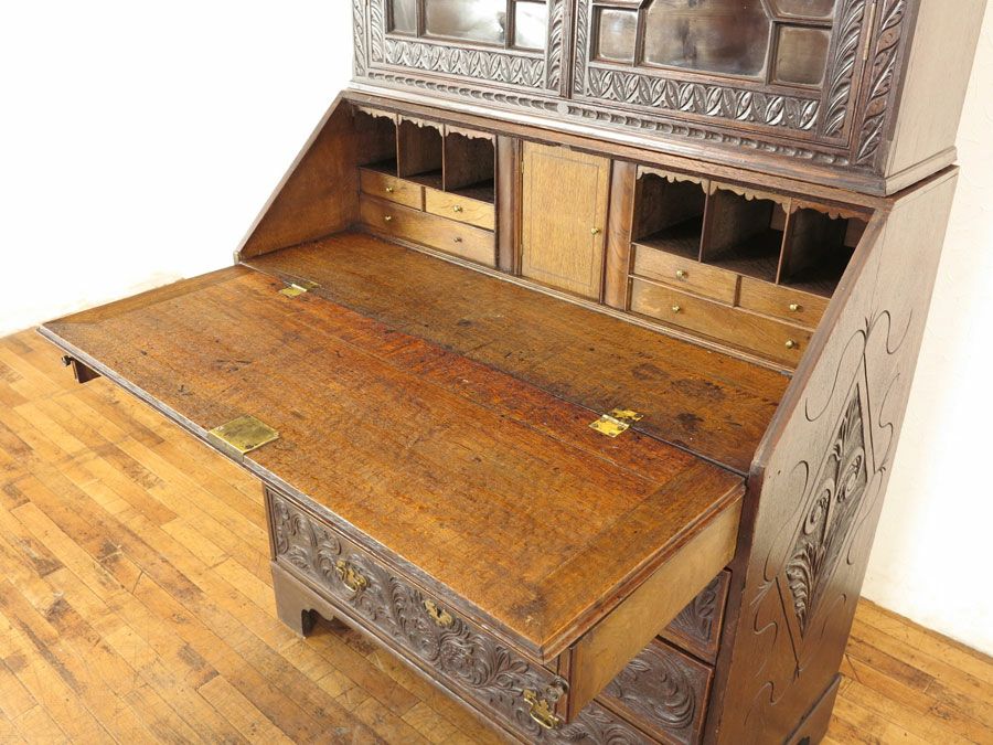 アンティーク家具　ビューローブックケース