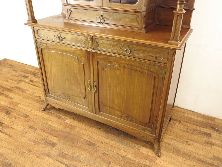 アールヌーボー キャビネット アンティーク家具