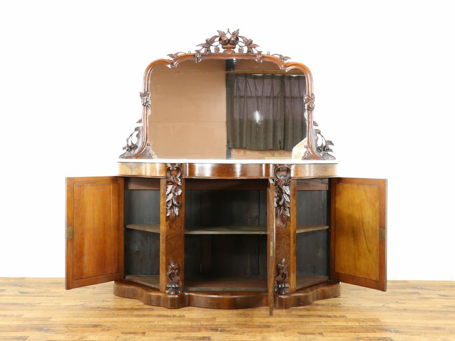 アンティーク家具　クレデンザ　キャビネット