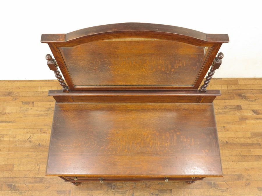 イギリスアンティーク家具　ドレッサー　鏡台