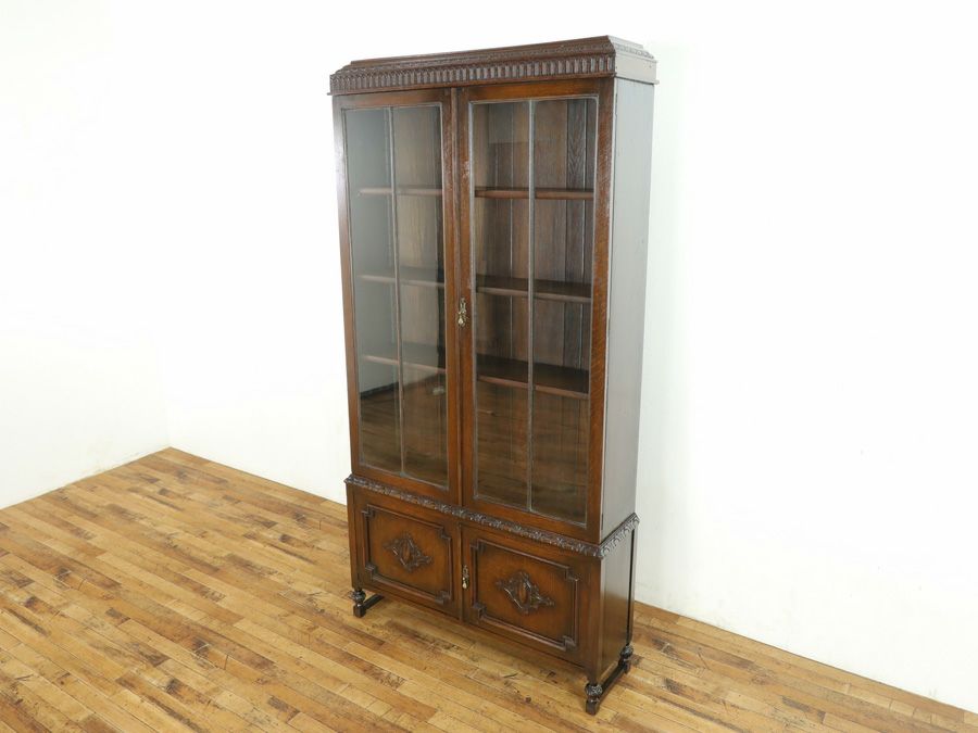 アンティーク家具 ブックケース 本棚
