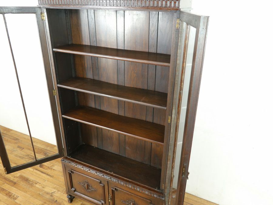 アンティーク家具 ブックケース 本棚