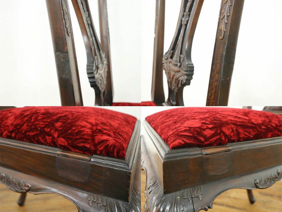 アンティーク家具 チッペンデールチェア