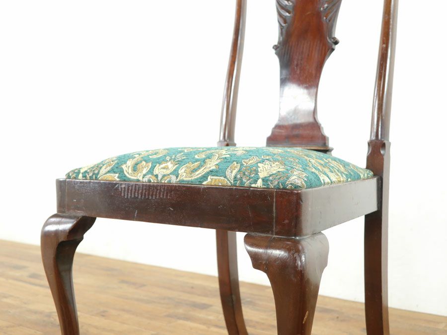 クィーンアンダイニングチェア イギリスアンティーク