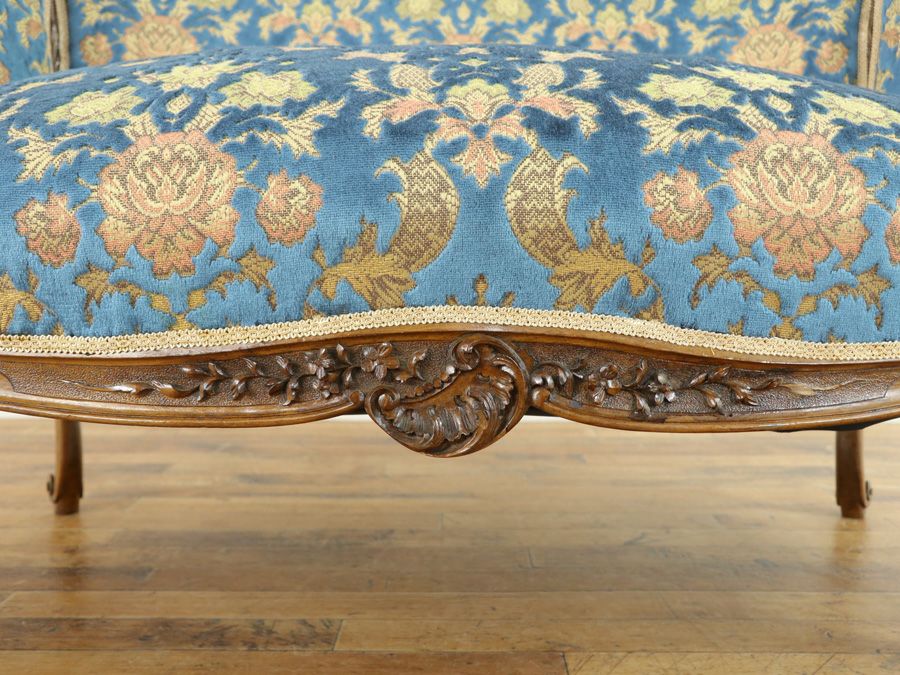 フランスアンティーク家具　ソファ ルイ15世様式
