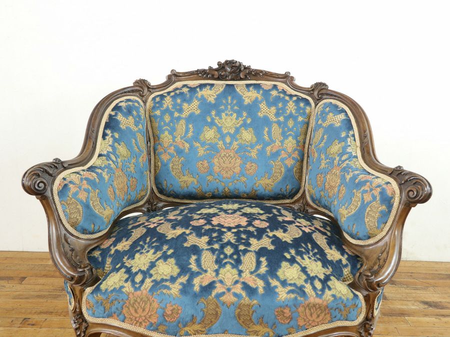 フランスアンティーク家具　ソファ ルイ15世様式