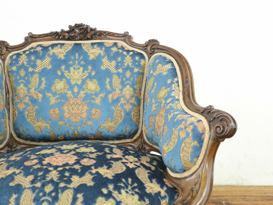 フランスアンティーク家具　ソファ ルイ15世様式