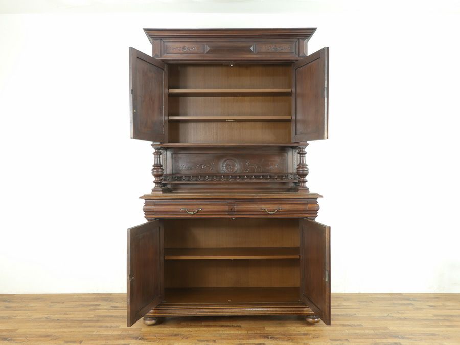 アンティーク家具　アンリ2世様式キャビネット