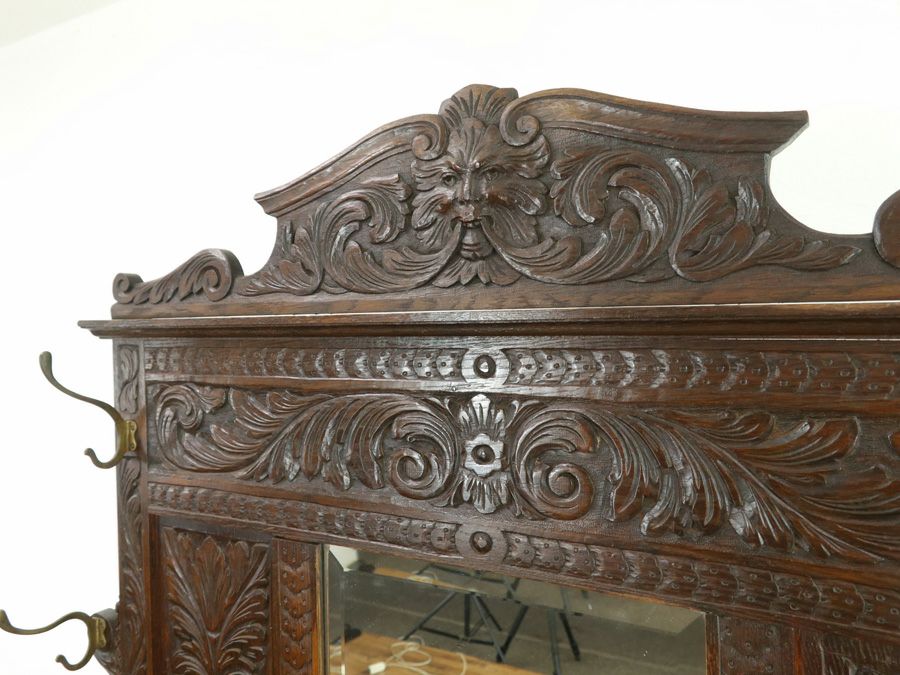 アンティーク家具　ホールスタンド 帽子掛け