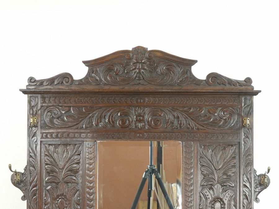 アンティーク家具　ホールスタンド 帽子掛け