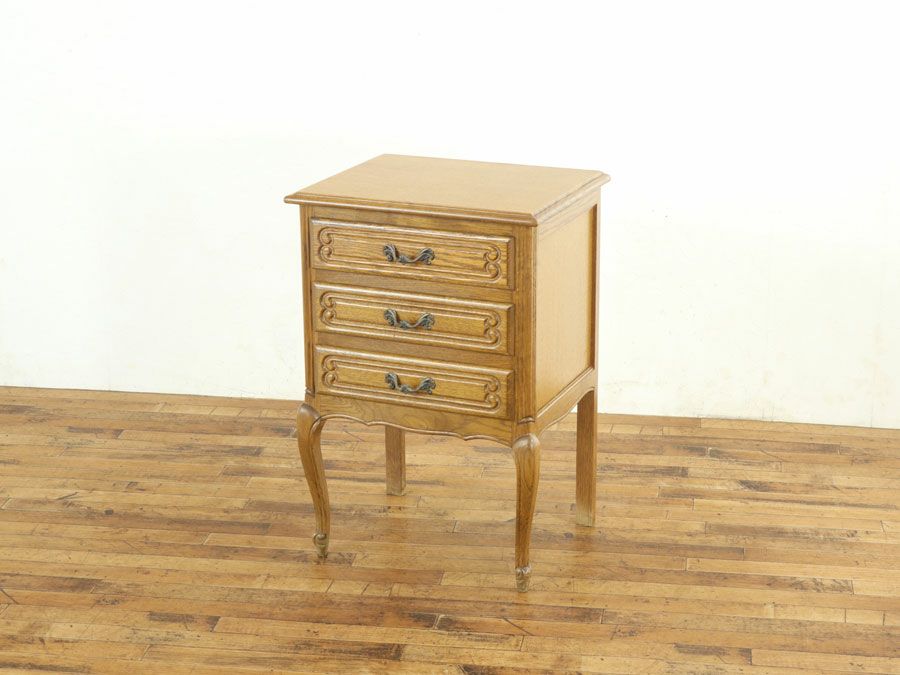 小ぶりサイズ 猫脚スタイル ミニチェスト 64449a | アンティークフレックス