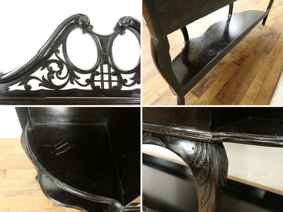 アンティーク家具　ビクトリアンパーラーキャビネット