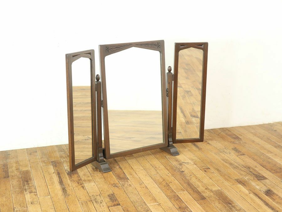 アンティーク家具 卓上ミラー テーブルミラー