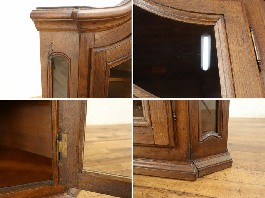 フランスアンティーク家具　コーナーキャビネット