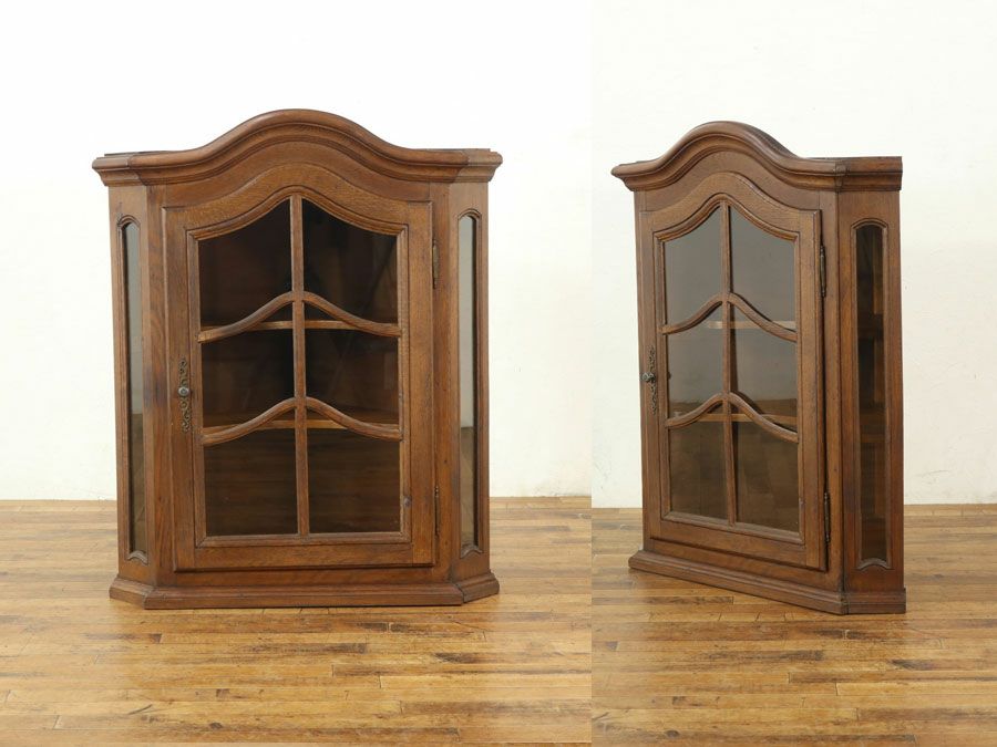 フランスアンティーク家具　コーナーキャビネット
