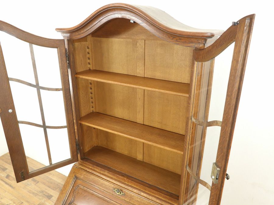 アンティーク家具 ブックビューロー 64670
