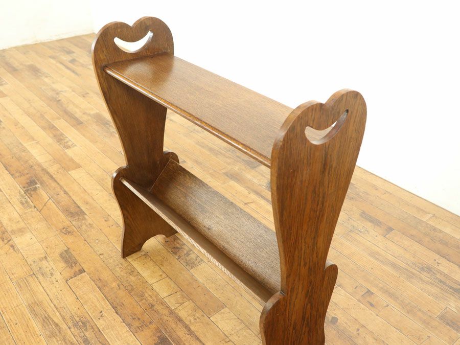 アンティーク家具 マガジンラック 64793