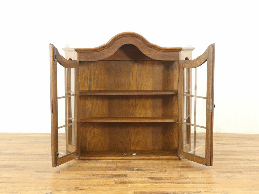 アンティーク家具 ウォールキャビネット 64727