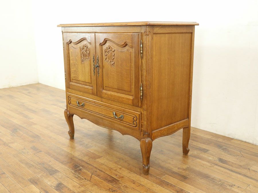 アンティーク家具 キャビネット 64682