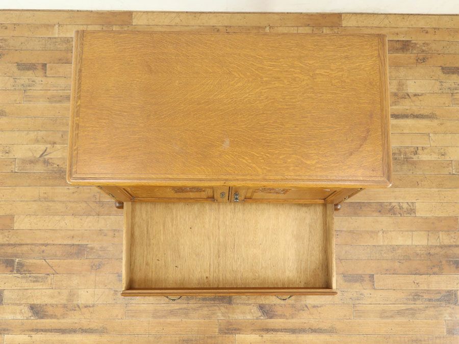 アンティーク家具 キャビネット 64682