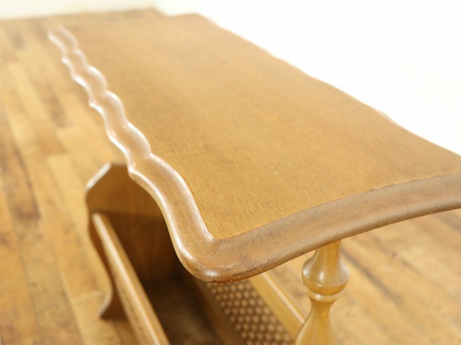 アンティーク家具 マガジンラック 64733b
