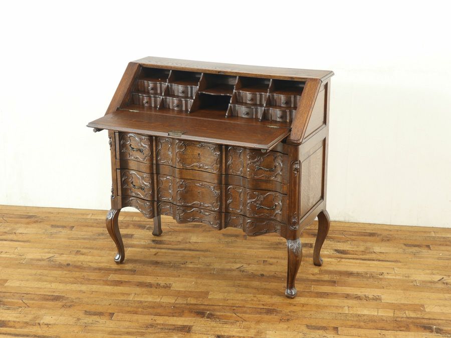 アンティーク家具 ビューロー 64668