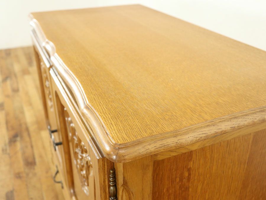 アンティーク家具 キャビネット 64656