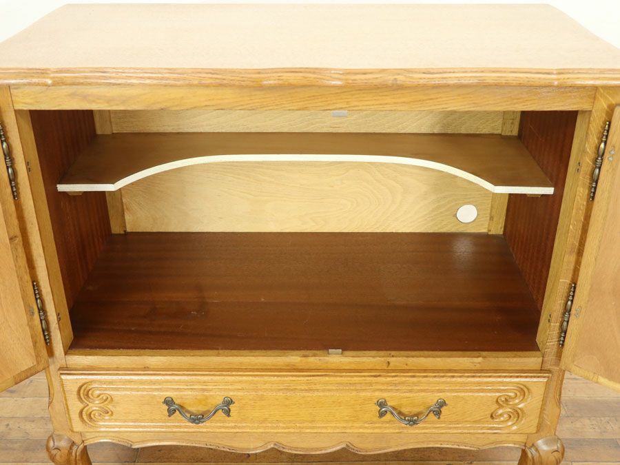 アンティーク家具 キャビネット 64656