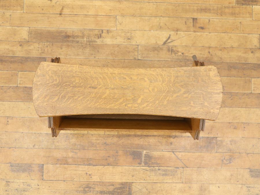 アンティーク家具 マガジンラック 64736c