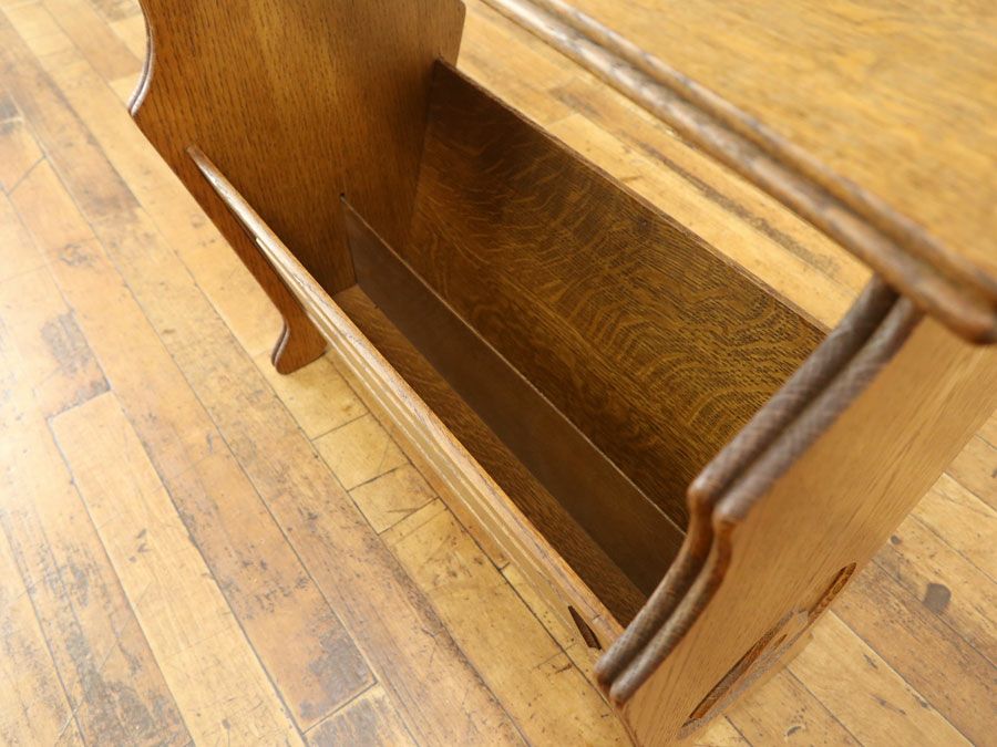 アンティーク家具 マガジンラック 64736c
