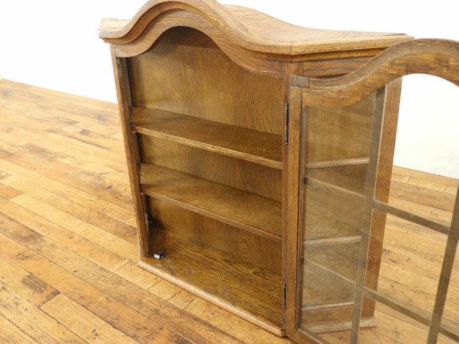 アンティーク家具 ウォールキャビネット 64734