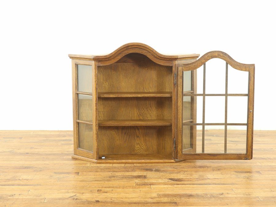アンティーク家具 ウォールキャビネット 64734