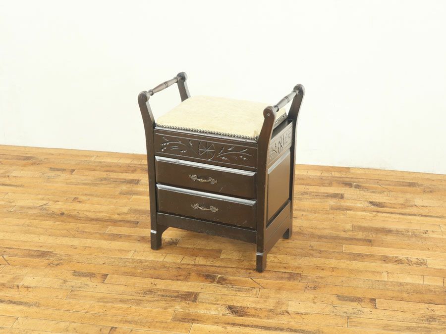 アンティーク家具 ピアノスツール 58493c
