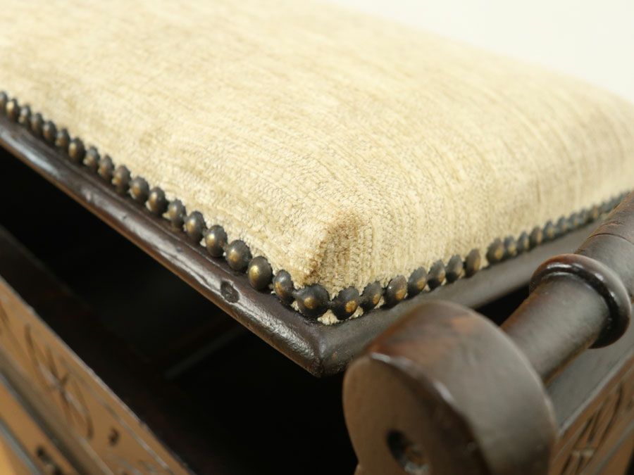 アンティーク家具 ピアノスツール 58493c