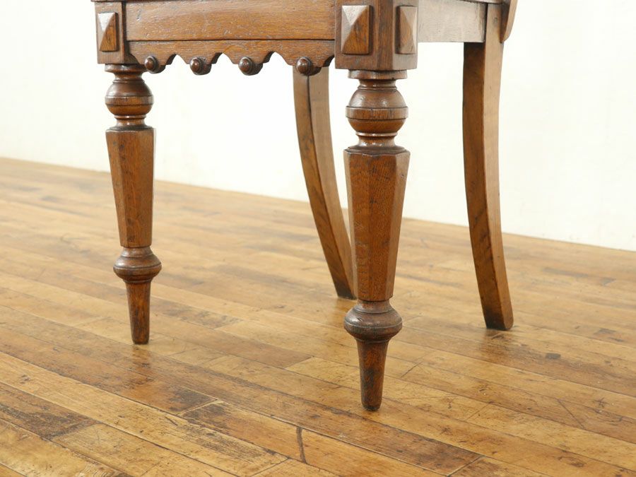 アンティーク家具 ホールチェア 58402