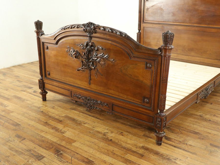 フランスアンティーク家具 ベッドフレーム 70444
