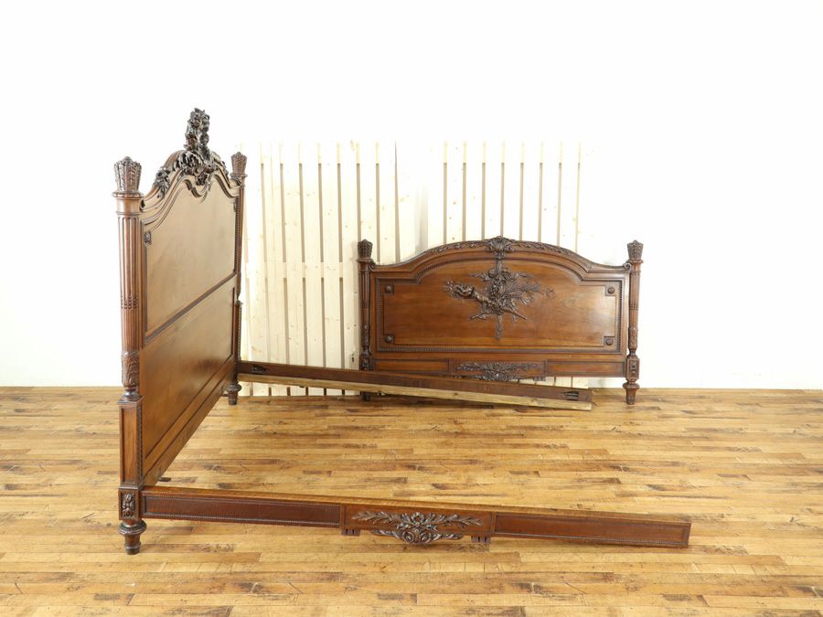フランスアンティーク家具 ベッドフレーム 70444