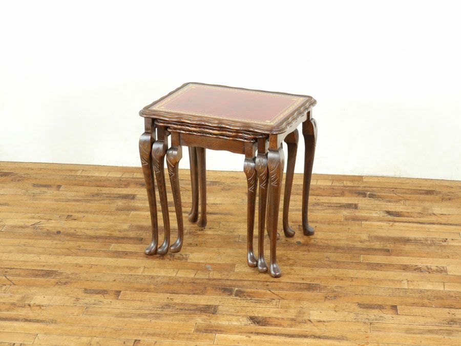 アンティーク家具 ネストテーブル 58422